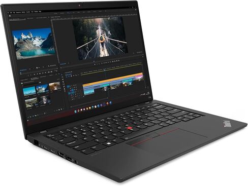 Lenovo ThinkPad T14 Gen 5 2024 Laptop 14" WUXGA IPS Touchscreen 8-Core AMD Ryzen 7 PRO 8840U 16GB DDR5 512GB SSD Radeon 780M Thunderbolt 4 Wi-Fi 6E Backlit KB Fingerprint Win11 Pro w/ONT 32GB USB in Saudi Arabia