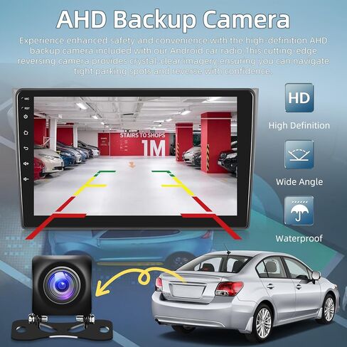 2+64G Car Radio for Mazda CX-9 CX9 CX 9 2006-2015 - Wireless Carplay & Android Auto - 9 Inch Android 13 Stereo with WiFi/EQ/GPS + AHD Rear View Camera in Kuwait