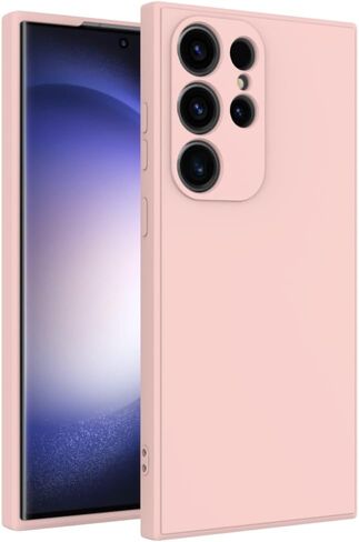 for Samsung Galaxy S8 Case Black, Scratch Resistant with Soft Touch, Slim Thin Phone Cover for Samsung Galaxy S8 in Kuwait