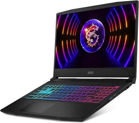 MSI Katana 15.6" 144Hz FHD IPS Gaming Laptop (Intel i7-12650H 10-Core 2.30GHz, 64GB DDR5, 4TB PCIe SSD, GeForce RTX 4070 8GB GDDR6X, RGB Backlit KYB, WiFi 6, BT 5.2, Win 11 Home) w/Dockztorm Dock in Saudi Arabia
