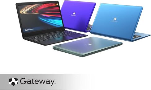 Gateway 11.6" HD Ultra Slim Notebook Computer, Intel Celeron N4020 Processor, 4GB RAM, 64GB eMMC Flash Memory, Intel UHD Graphics, Webcam, Windows 10, Gray, 128GB Hotface USB Card in Saudi Arabia