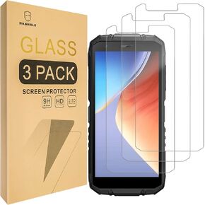 Mr.Shield Screen Protector Compatible with DOOGEE S41 Plus / S41 Max [Tempered Glass] [3-PACK] [Japan Glass with 9H Hardness]