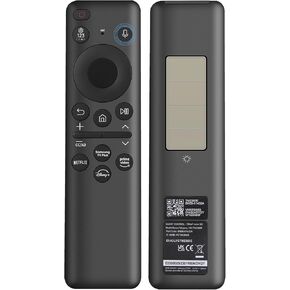 Newest 2023 BN59-01432A Solar Voice Replacement for Samsung Remote Control Smart TV with Rechargeable Solar Cell, Compatible with Samsung Neo QLED 8K HDR Ultra HD Smart TVs, VG-TM2360E