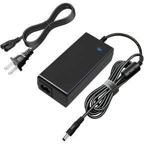 UL Listed 19V Monitor Power Supply Cord for HP Pavilion VH240a 22er 23er 27er 27ea 22es 23es 24es 25es 23tm 23cw 25bw ADPC1945, 20" 21.5" 23" 23.8" 25" 27" Display AC/DC Adapter