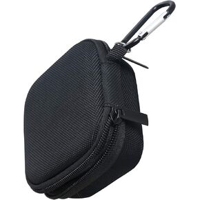 Geiomoo EVA Hard Carrying Case for Square Reader for Contactless and Chip (2nd Generation), Portable Storage Cover with Carabiner and Strap (Black)