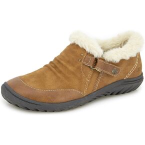 حذاء JBU نسائي سهل الارتداء منقط باللون الأسود 10 in Kuwait