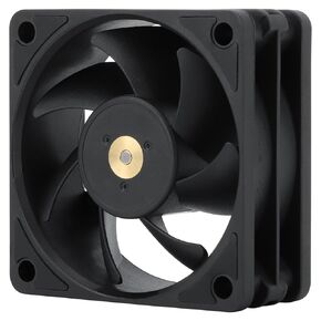 Thermalright TL-B6B CPU Cooling Fan Case Cooling Fan,6025,PC Cooler Quiet Fan,Black Ice CPU Fan,3200RPM(TL-B6B)