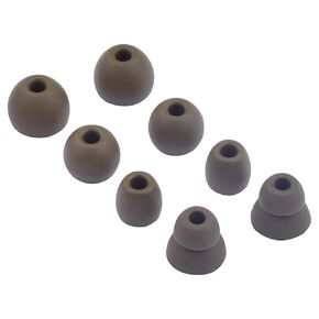 8pcs Eartips Earbuds Eargels Replacement for Beats Powerbeats Pro Wireless Earphone Headphones (Black)