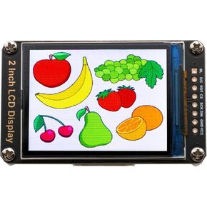 2inch LCD IPS Screen Display Module,Support 65K Colors, 240x320 Resolution Internal ST7789V Driver, Adopting 4-Wire SPI Interface, LCD Monitor