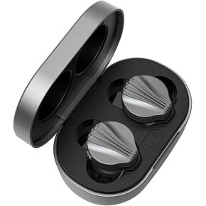 FiiO FW3 True Wireless Earbud, Bluetooth 5.2 LDAC/aptX Adaptive, 10mm Drivers with Big Bass, App for Custom EQ, 21H Playtime (Grey)
