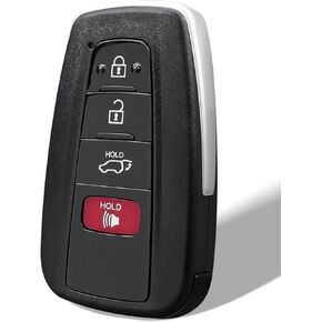Smart Remote Control Key Fob Keyless Entry Fit for Toyota Highlander 2021 2022 2023, 314.3MHz Control Car Key Replace FCC ID: HYQ14FLA Board ID: 231451-3450