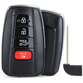 Yewong Proximity Key Fob Replacement Fits for Toyota Rav4 2019 2020 2011 2022 HYQ14FBC 231451-0351G 1551A-14FBC 314.3MHZ 4Buttons