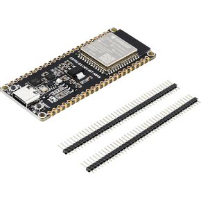 ESP32-S3 Microcontroller 2.4GHz Wi-Fi Development Board Onboard ESP32-S3-WROOM-1 Series Module, 240MHz Dual Core Processor, 512KB SRAM 384KB ROM 8MB P SRAM 16MB Flash, USB-C Port