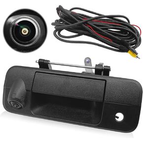 Backup Camera Tailgate Handle View Backup Camera - Waterproof, 170°Rear Viewing Angle Reverse Camera Compatible with Toyota Tundra (2007-2013) Replaces# 69090-0C051, 690900C051, 81214, TO1915119