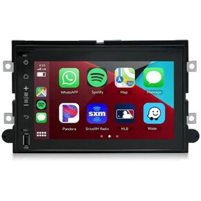 for Ford F150 250 350 General Radio Compatible with Most Ford radios Wireless Carplay Android Auto with 7" IPS Touchscreen GPS Navigation for Car Stereo Head Unit(4GB RAM+64GB ROM)
