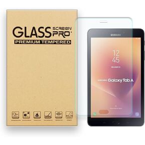 Screen Protector for Samsung Galaxy Tab A 8.0 inch (2017) (SM-T380 Model Only) Tempered Glass Film, 9H Hardness,Anti-Scratch,Case Friendly,Bubble Free (1 pcs)