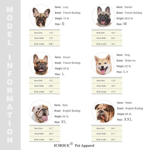 iChoue French Bulldog Frenchie Winter Coats Dog Jackets Cotton Padded Vests for Pug English Boston Terrier Pitbull - Green/Large in Saudi Arabia