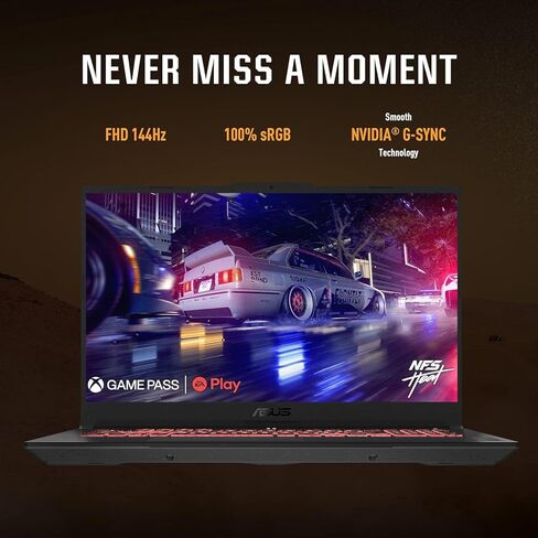 ASUS-TUF F15-Gaming Laptop-4070 - i7-12700H - RGB Backlit Keyboard - 15.6 FHD IPS Display 100% sRGB - Thunderbolt4 USB C - G-SYNC - Wi-Fi 6 - Webcam - HDMI Cable (64GB RAM |2TB PCIe SSD) in Saudi Arabia