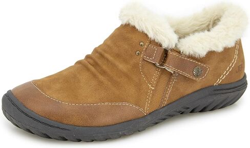 حذاء JBU نسائي سهل الارتداء منقط باللون الأسود 10 in Kuwait