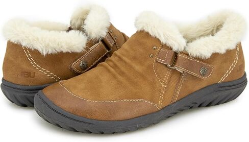 حذاء JBU نسائي سهل الارتداء منقط باللون الأسود 10 in Kuwait