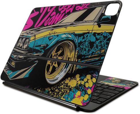 Skin Compatible with Apple Magic Keyboard for iPad Pro 13‑inch (M4) 2024 - Camber - Premium 3M Vinyl Protective Wrap Decal Cover - Easy to Apply | Crafted in The USA by MightySkins in Saudi Arabia
