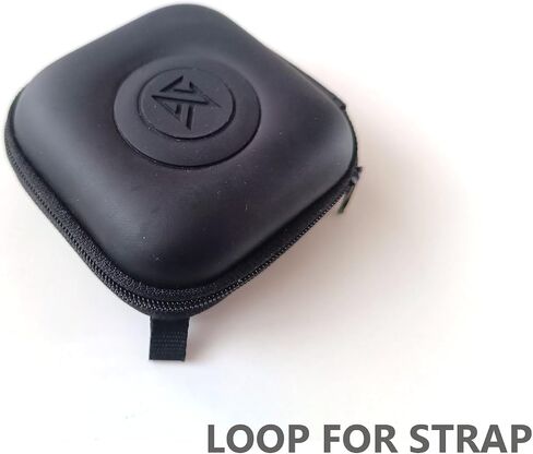 Suspirit IEMs Case with Inside Pocket Zipper Headphone Bag USB Cable Accessories Pouch for KZ ZS10 Pro SE215 SE535 SE846 Protective Storage Portable Earphone Carrying Box in Saudi Arabia