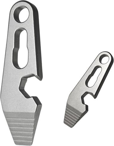 EDC Pry Bar for Keychain, 1.77" Titanium Pocket Pry Bar Mini Crowbar Multitool with Bottle Opener, Screwdriver and Wrench in Saudi Arabia