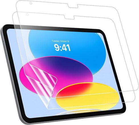 واقي شاشة MoKo مناسب لجهاز iPad الجيل العاشر 10.9 بوصة 2022، فيلم شاشة من الورق اللباد لكتابة سلسة، عبوة من قطعتين in Saudi Arabia