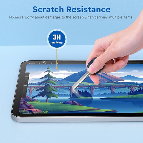 واقي شاشة MoKo مناسب لجهاز iPad الجيل العاشر 10.9 بوصة 2022، فيلم شاشة من الورق اللباد لكتابة سلسة، عبوة من قطعتين in Saudi Arabia