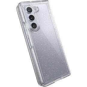 Speck Clear Samsung Galaxy Z Fold 5 Case - Foldable, Scratch Resistant & Drop Protection - Anti-Yellowing Clear Phone Case for Galaxy Z Fold 5 - Presidio Perfect-Clear
