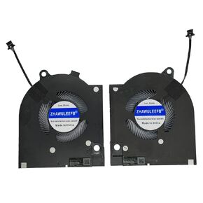 Replacement New Laptop CPU+GPU Cooling Fan for DELL G15 5515 RTX30 Series EG75071S1-C120-S9A 5K2104UAEE 11.7CFM EG75071S1-C110-S9A 5K2109PMM0 10.4CFM DC12V Fan