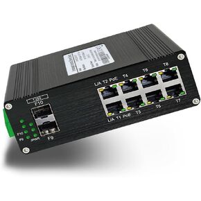 Industrial Managed 8 Port PoE Ethernet Switch with 2 SFP Slot in Kuwait