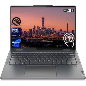Lenovo Yoga 7 14" Business 2-in-1 Laptop, 14" FHD+ Touchscreen, Intel Ultra 5 125U (Beats i7-1355U), 16GB DDR5 RAM, 512GB SSD, FP Reader, Backlit KB, SD Card Reader, IR Camera, Wi-Fi 6, W11P, Grey