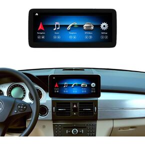 for Mercedes Benz GLK Class X204 NTG 4.0 2008-2012 Android 13 CarPlay Car Radio GPS Navigation DVD Audio Multimedia Player HD Screen