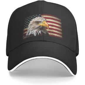 Classic Baseball Caps,Adjustable Sandwich Cap, Black Casquette Hats Outdoor Trucker Dad Hat