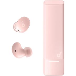 Soundcore A30i by Anker, Noise Cancelling, Lipstick-Shaped Stylish Design, Tiny, Lightweight Comfort, Smart Noise Cancelling, Clear Sound, 24H Playtime, IP54, Wireless Earbuds, Bluetooth 5.4(Renewed)