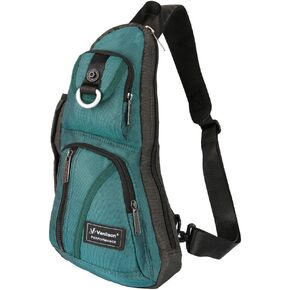 Sling Bag, Chest Bag, Sling Backpack Shoulder Bag For Men Women Black