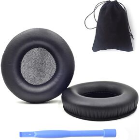 E50BT Replacement Ear Pad Earpad Cushion Cover Compatible with JBL SYNCHROS E50BT E50 S500 S700 Wireless Headphones (Black)