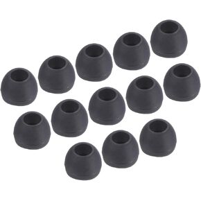 MECCANIXITY Replacement Silicone Ear Tips Earbuds Bud Small Size Earbuds Tips for Earphones Clear 24 Pcs