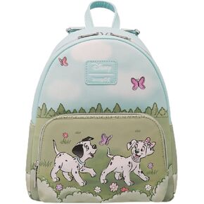 حقيبة ظهر صغيرة من Loungefly Disney 101 Dalmatians Flower Field باللون الأزرق in Kuwait