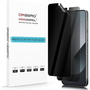 Orzero (2 Pack) Privacy Inner Screen Protector Samsung Galaxy Z Flip 6, Protector De Pantalla Soft EPU Anti-Spy High Definition Anti-Peeping Bubble-Free Anti-Scratch