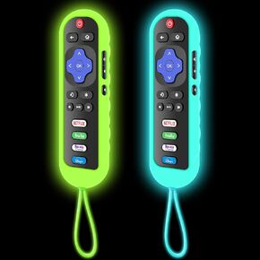 [2Pack] Climberer RC280 Replacement Roku Remote Cover Applicable for TCL Roku TV 55UP120 32S4610R 50FS3750 32FS3700 32FS4610R 32S800 32S850 32S3850 48FS3700 55FS3700 65S405 43S405 49S405 40S3800