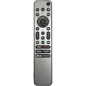RMF-TX910U Replacement Voice Remote Compatible with Sony Smart TV XR OLED Full Array LED/4K Ultra HD/QD-OLED/Mini LED Series 2023 TVs（Without Backlit）