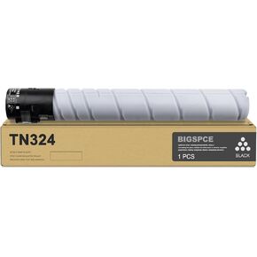 TN-324 TN324 Toner Cartridges Set (4-Pack, Black/Cyan/Magenta/Yellow) - TN324K TN324C TN324M TN324Y Toner Cartridge Replacement for Konica Minolta Bizhub C258 C308 C368 Printer