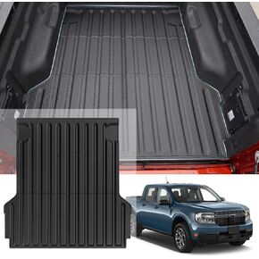Truck Bed Mat for 2022 2023 2024 Toyota Tundra 5.5FT Bed Accessories, All Weather TPE Tundra CrewMax Pickup Truck Bed Liner
