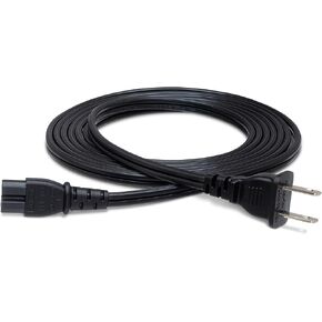 هوسا PWP-426 IEC C7 إلى NEMA 1-15P سلك الطاقة، 8 أقدام