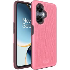 TUDIA DualShield Merge Grip Phone Case for OnePlus Nord N30 5G 2023 - Dual Layer, Shockproof, Military Grade, Slim, Non-Slip Heavy Duty Protective Phone Case - Protector Phone Cover - Matte Black