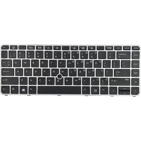 BestParts US Layout Laptop Keyboard Backlit Replacement for HP EliteBook 840 G3 840 G4 745 G3 G4 Fit P/N 901042-001 919877-001 903008-001 836308-001 6037B0126901