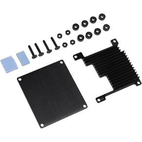 Aluminium Alloy Case for Orange Pi Zero 3, Passive Cooling Cutouts Development Board Enclosure Case, Heatsink Box Cover Protecion Shell Metal for Orange pi Zero 3