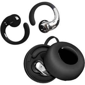 Ear Clip On Earrings Earbuds Tws Bluetooth Wireless Ear Clip On Headphones Ear Buds With Ear Loops Blue Tooth Ear Buds For Iphone Android Earphones Bluetooth Ear Buds Earbuds For Small Ears Canals